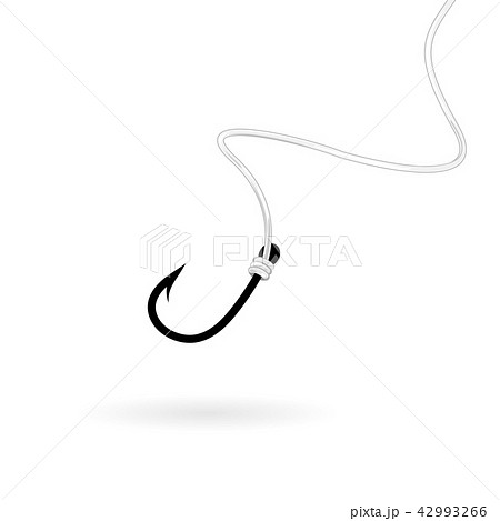 Fishing hook sign icon. Fishermen tackle symbol 42993266