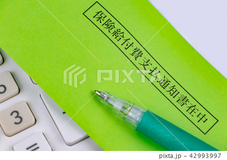 保険給付費支払通知書 保険給付費支払通知書 42993997