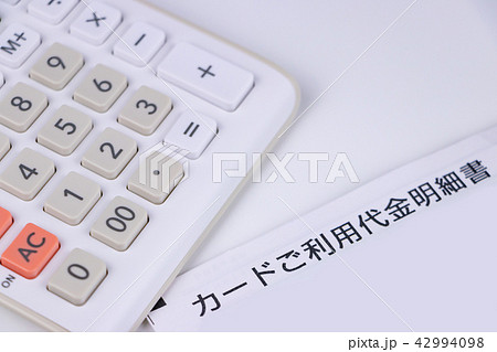 カードご利用代金明細書 42994098