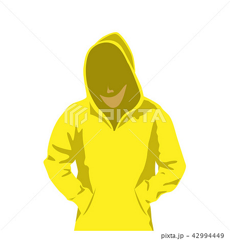 Man in the hood , vector 42994449