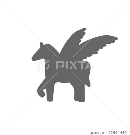 Pegasus sign vector illustration 42994480