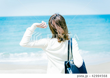 女性 観光地 女性 観光地 42994568