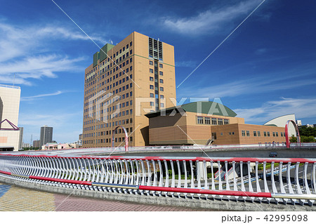 南大沢輪舞歩道橋から見る市街風景 42995098