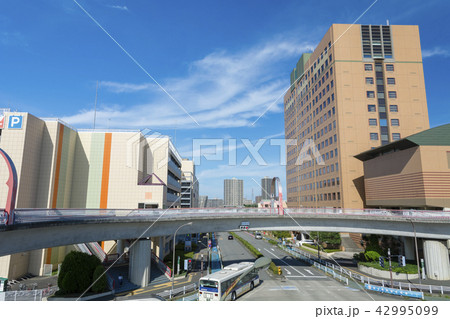 南大沢輪舞歩道橋から見る市街風景 42995099