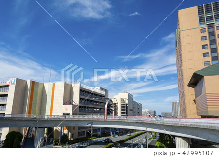 南大沢輪舞歩道橋から見る市街風景 42995107