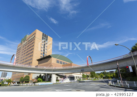 南大沢輪舞歩道橋から見る市街風景 42995127
