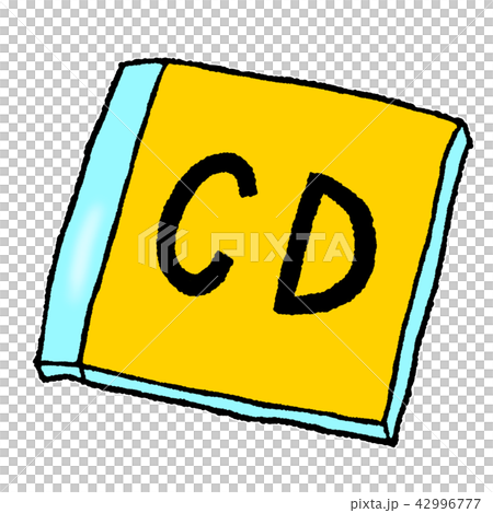 Cdジャケットのイラスト素材