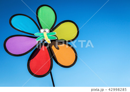 children's windmill in the garden  42998285