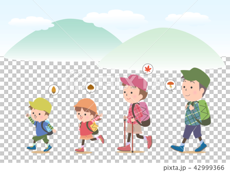 家族で山に 42999366