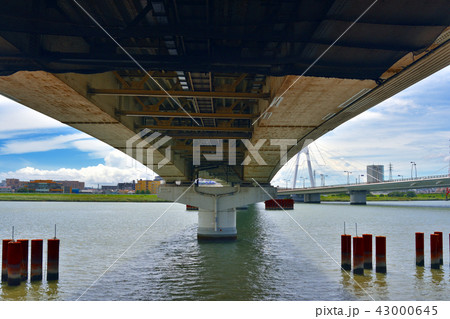 首都高速神奈川1号横羽線の高速大師橋 43000645