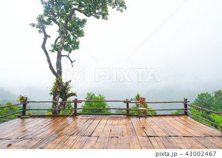Patio and chair wood Mountain View i 43002467