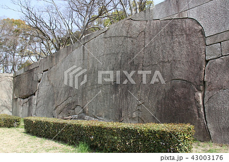 京橋口枡形の巨石 京橋口枡形の巨石 43003176
