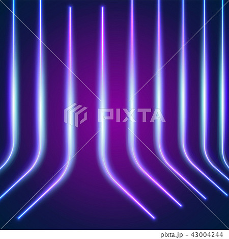 Bright neon lines background 43004244