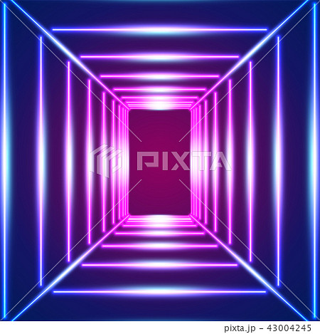 Bright neon lines background 43004245
