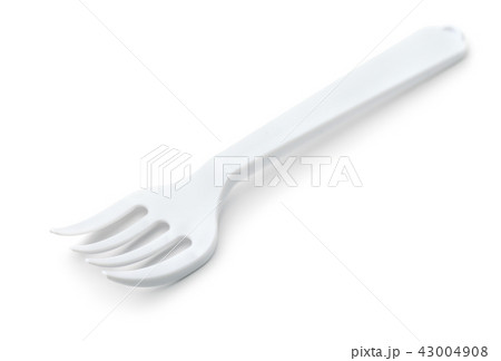 White plastic disposable fork White plastic disposable fork 43004908