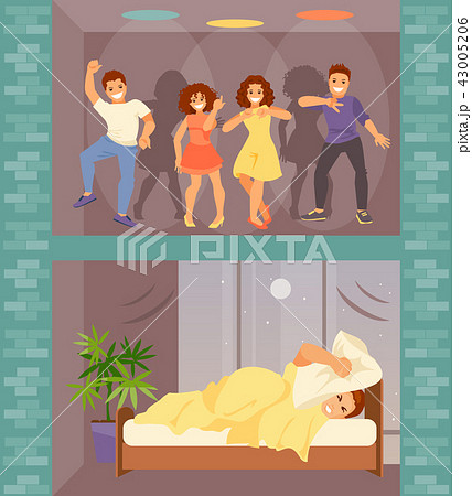 Noisy neighbors vector Noisy neighbors vector 43005206