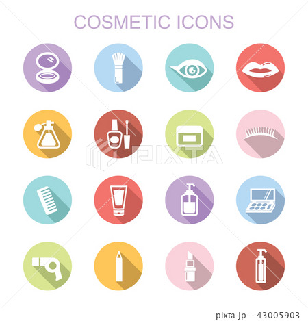 cosmetic long shadow icons 43005903