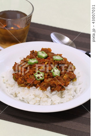 オクラたっぷりキーマカレー 43007031