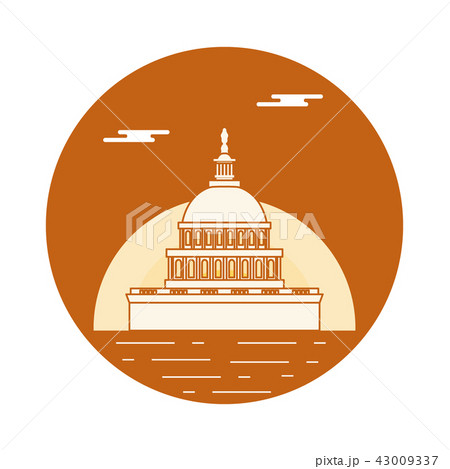 The Capitol building of the US. Congress. American The Capitol building of the US. Congress. American 43009337