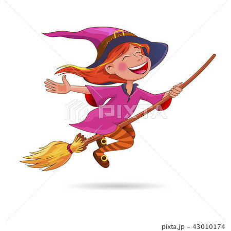 Halloween cute little witch Halloween cute little witch 43010174