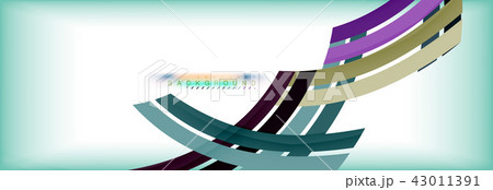Line abstract background, vector modern template 43011391