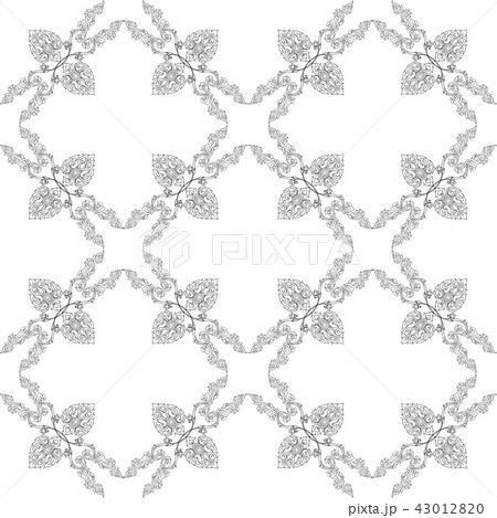 Seamless pattern, background of decorative elements of tradition 43012820
