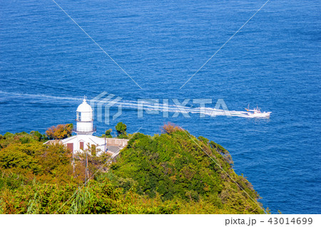 関崎灯台 高島 豊後水道 関崎灯台 高島 豊後水道 43014699