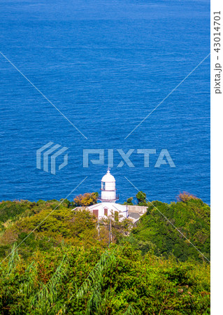 関崎灯台 高島 豊後水道 関崎灯台 高島 豊後水道 43014701