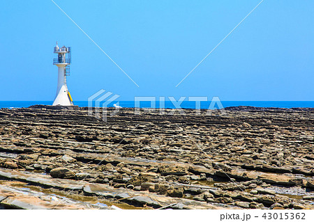 青島灯台と鬼の洗濯板　【宮崎県宮崎市】 43015362