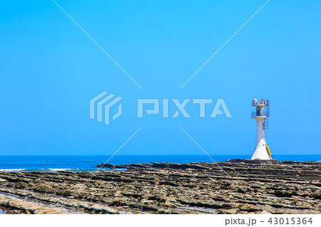 青島灯台と鬼の洗濯板 【宮崎県宮崎市】 青島灯台と鬼の洗濯板 【宮崎県宮崎市】 43015364