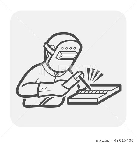 welder welding icon 43015400