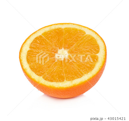 Orange fruit isolated on white background 43015421