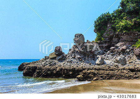 人形岩　【鹿児島県薩摩川内市】 43017683
