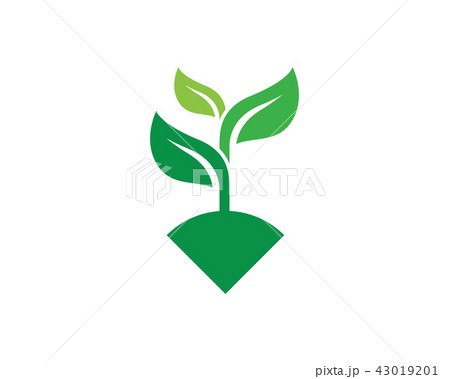 Logos of green Tree leaf ecology 43019201