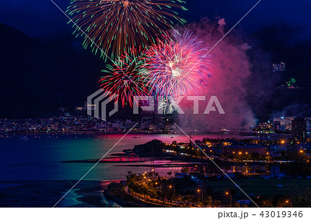 （長野県）諏訪湖祭湖上花火大会 43019346