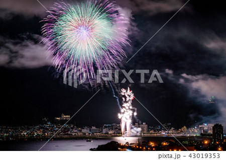 （長野県）諏訪湖祭湖上花火大会 43019353