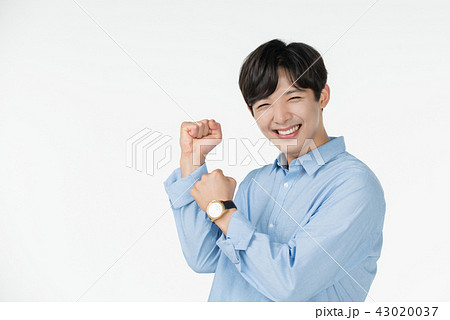 大学生 表情 男 43020037