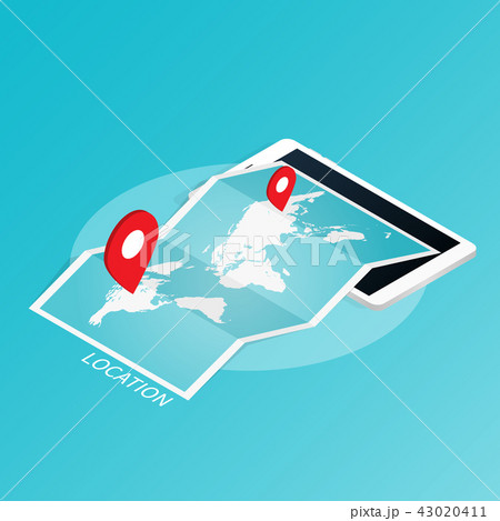Maps & Navigation location,world map,mobile  43020411