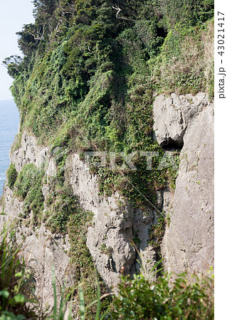 断崖絶壁の写真素材