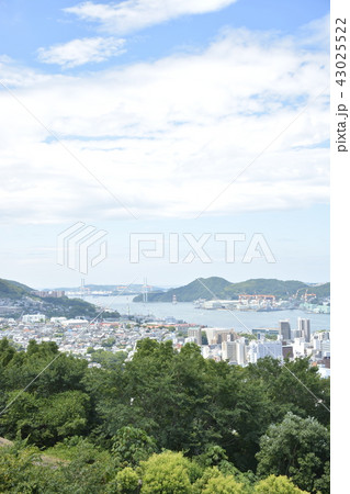 長崎市街地の都市風景 43025522