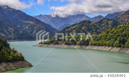 Mountain scenery at autumn in Japan Mountain scenery at autumn in Japan 43026401