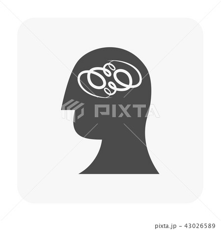 stressed emotion icon 43026589