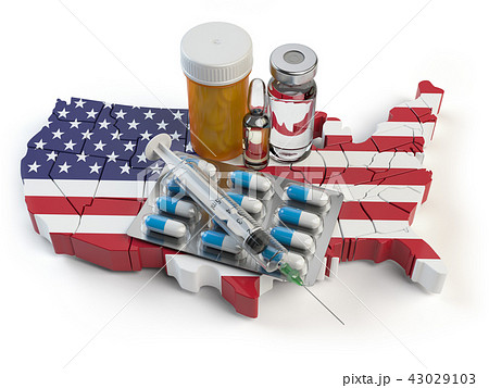 Health, healthcare, medicine and pharmacy in USA  43029103
