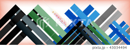 Color stripes and lines, geometric abstract background Color stripes and lines, geometric abstract background 43034494
