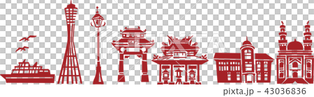 神戸名所 43036836
