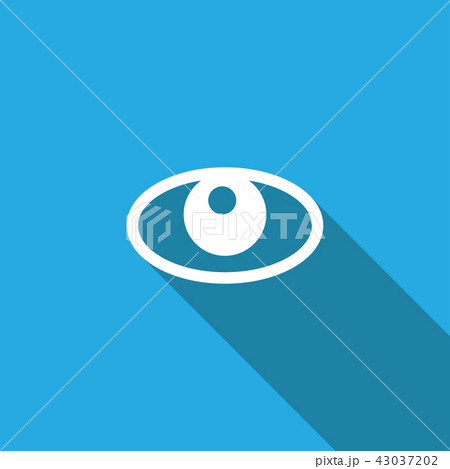 eye icon on white background , Vector. 43037202