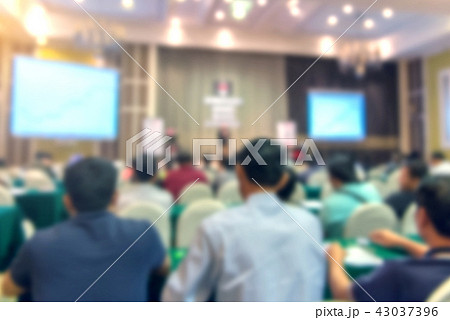Blur of business Conference and Presentation Blur of business Conference and Presentation 43037396