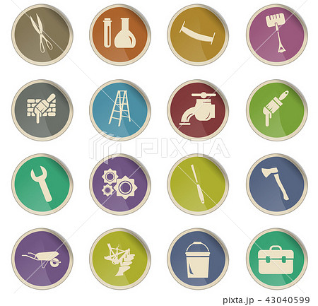 work tools icon set work tools icon set 43040599