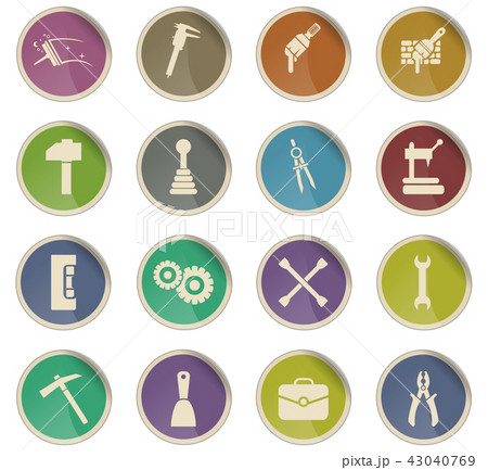 work tools icon set 43040769