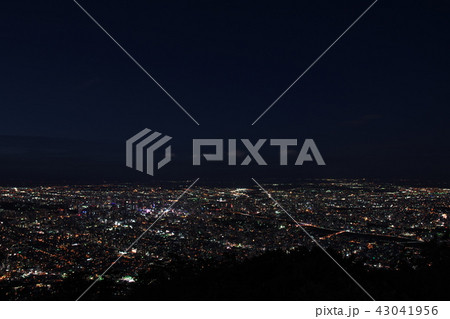 札幌 夜景 藻岩山 もいわ山 札幌 夜景 藻岩山 もいわ山 43041956